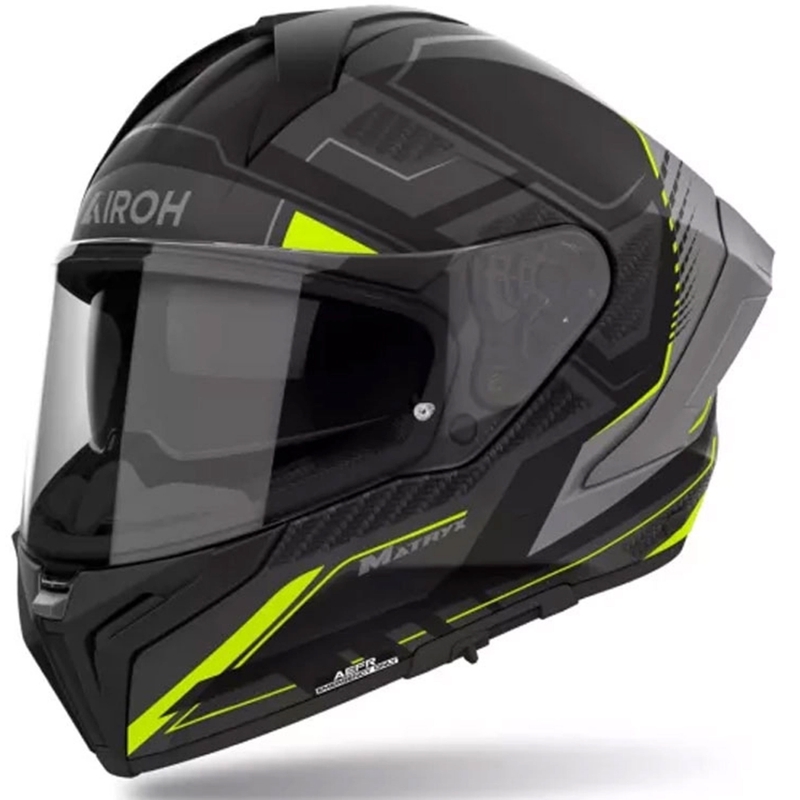 Airoh MATRYX Rocket zárt motoros bukósisak matt sárga