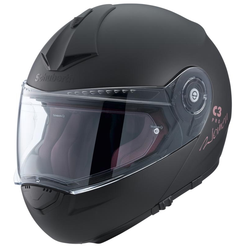 Női flip sisak Schuberth C3 Fekete matt akcióhoz kiárusítás