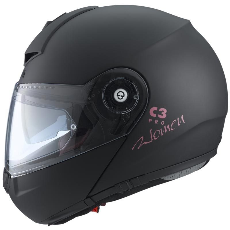 Női flip sisak Schuberth C3 Fekete matt akcióhoz kiárusítás