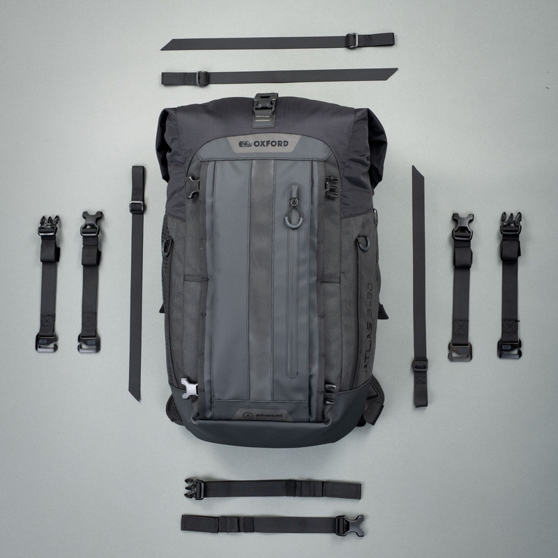 Oxford Atlas B-20 Advanced Backpack 20 l motoros táska szürke - II. minőség
