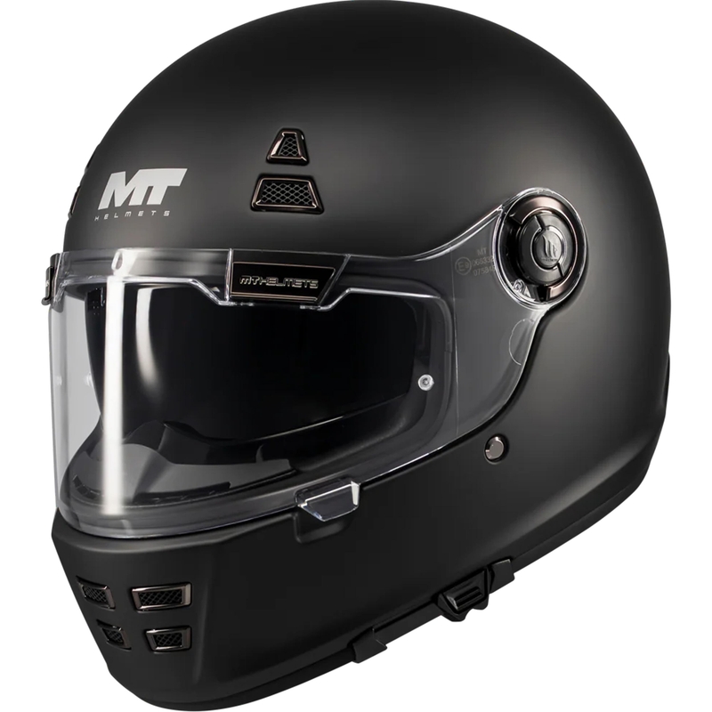 MT Jarama SV Pure A1 zárt motoros bukósisak matt fekete 2 - II. minőség