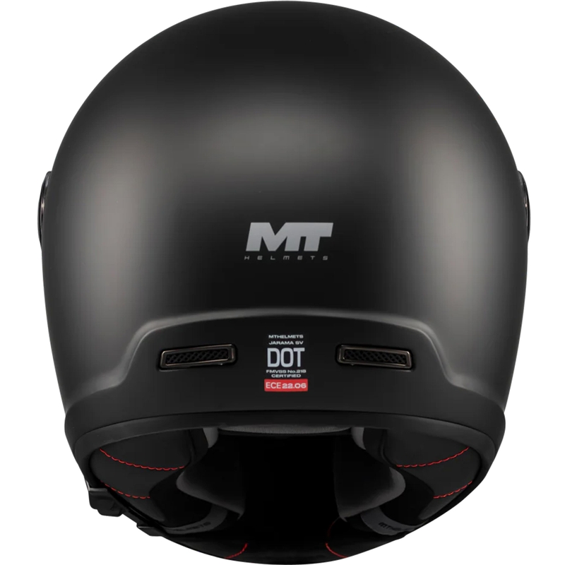 MT Jarama SV Pure A1 zárt motoros bukósisak matt fekete 2 - II. minőség