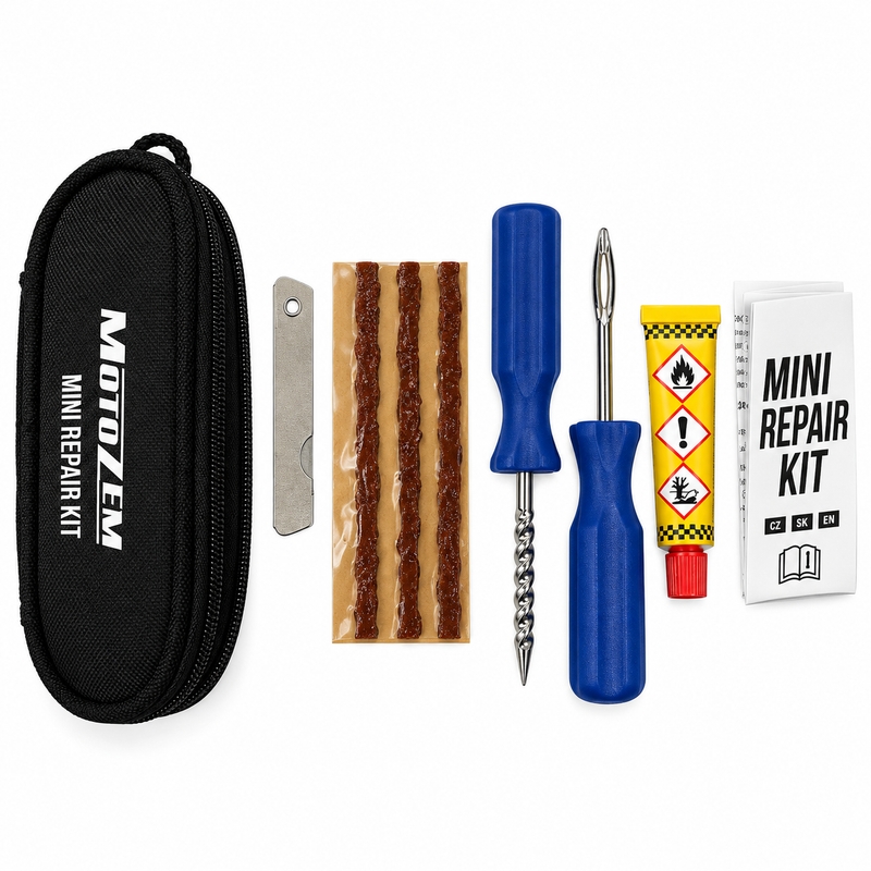 Mini opravný set MotoZem černý
