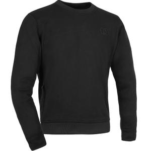 Mikina na motorku Oxford Armoulite AA Sweatshirt černá