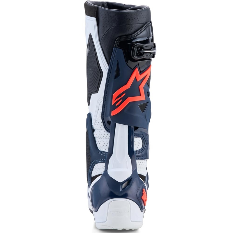 Motokrosové boty Alpinestars TECH 10 Supervented tmavě modro-bílo-černo-fialové