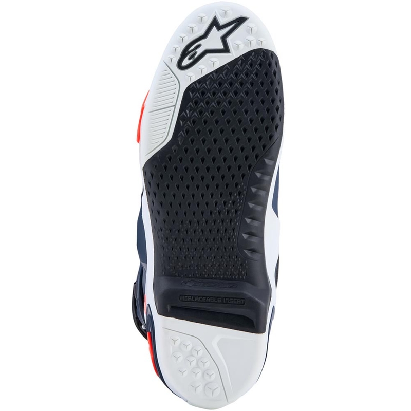 Motokrosové boty Alpinestars TECH 10 Supervented tmavě modro-bílo-černo-fialové
