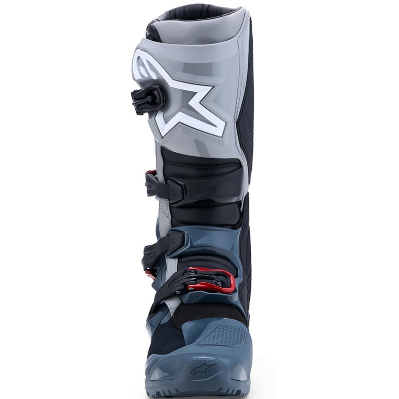 Boty na motorku Alpinestars TECH 7 Enduro Drystar tmavě šedo-světle šedo-červené