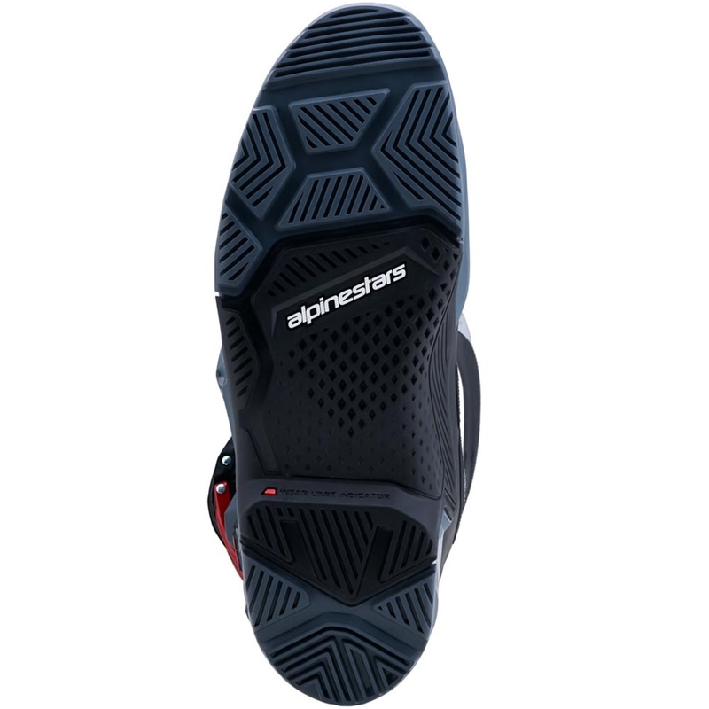 Boty na motorku Alpinestars TECH 7 Enduro Drystar tmavě šedo-světle šedo-červené