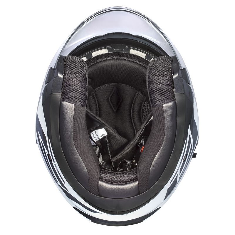 Cassida Jet Tech Corso nyitott bukósisak fekete-fehér