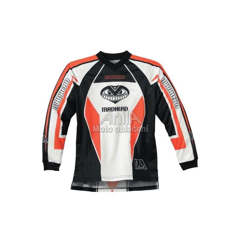 Dětský MX dres Madhead-X2B oranžový