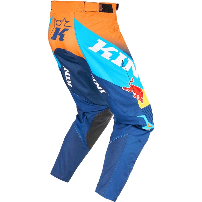 Motokrosové kalhoty KINI Red Bull 1.0 Rallye modro-oranžové