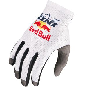 Motokrosové rukavice KINI Red Bull 1.0 RXP bílé