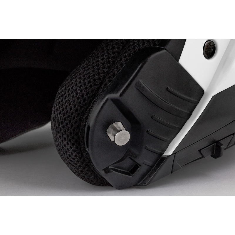 Cassida Compress 2.0 Refraction felnyitható motoros bukósisak fehér-fekete-fluo sárga