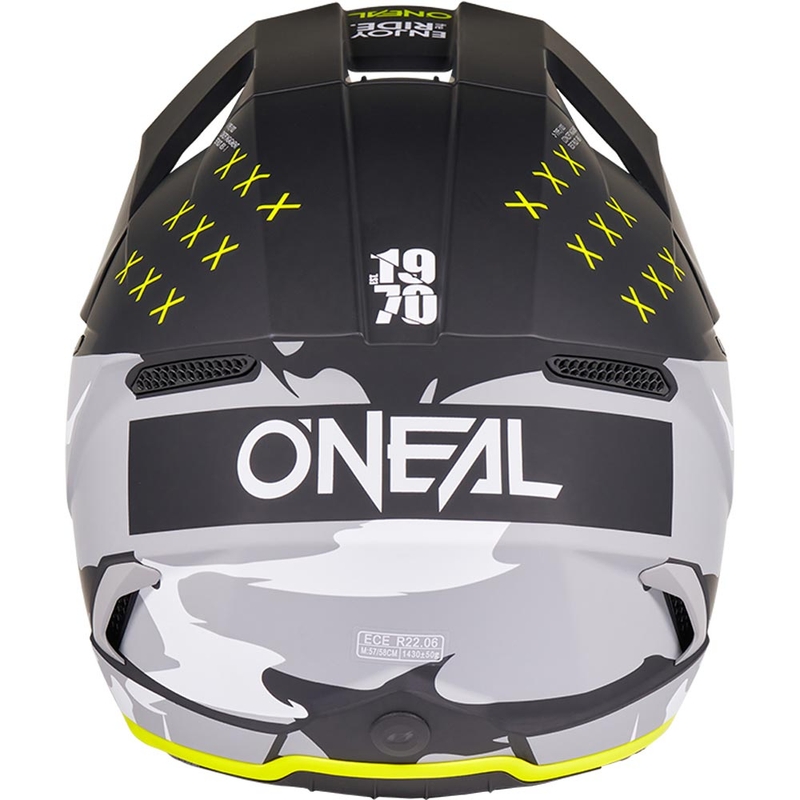 Motokrosová helma O´Neal 3SRS Heat V.27 černo-šedá