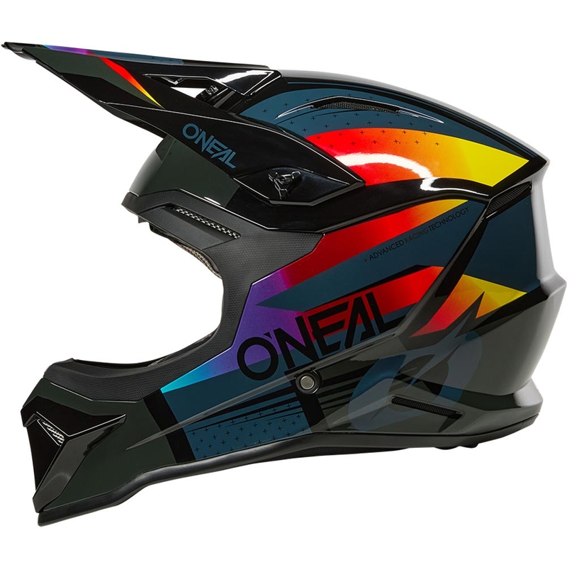 Motokrosová helma O´Neal 1SRS RC černo-vícebarevná