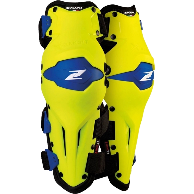 Zandona X-Bandit térd protektor kék-sárga