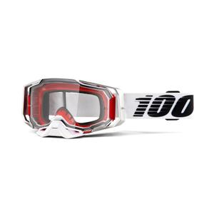 Motocross szemüveg 100% ARMEGA fénykard (átlátszó plexiüveg)