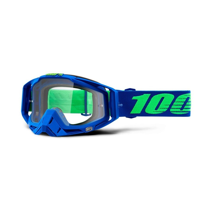 Motocross szemüveg 100% RACECRAFT Dreamflow (átlátszó plexiüveg)