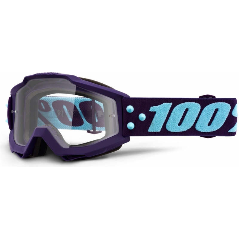 Motocross szemüveg 100% Accuri MANŐVER (átlátszó szemellenző)