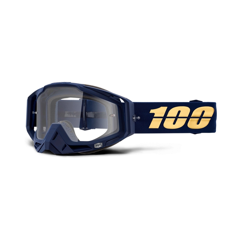 Motocross szemüveg 100% Racecraft BAKKEN (átlátszó plexiüveg)