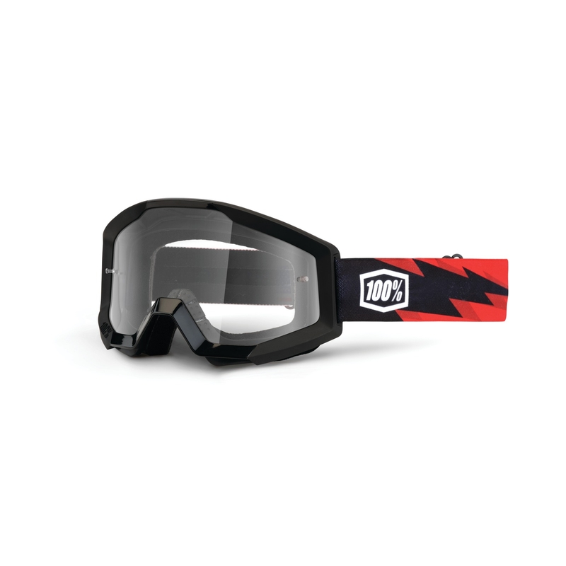 Motocross szemüveg 100% Strata Slash (átlátszó szemellenző)