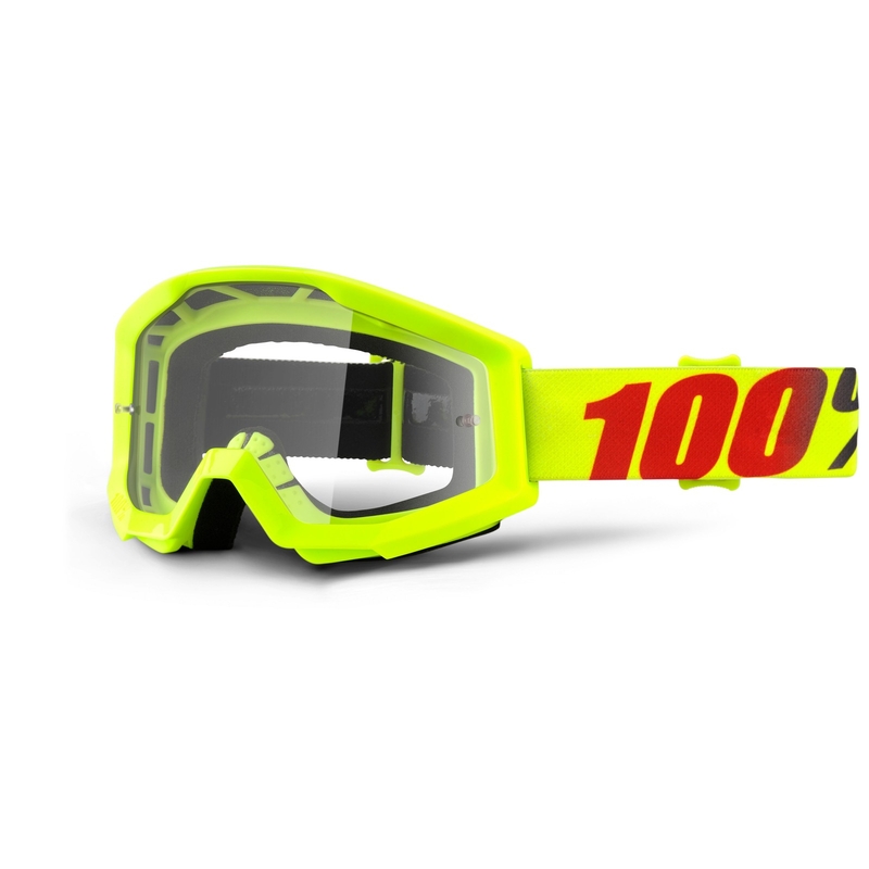 Motocross szemüveg 100% Strata Mercury (átlátszó szemellenző)
