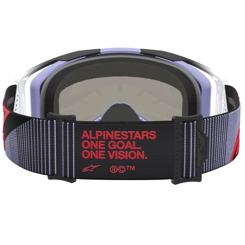Motokrosové brýle Alpinestars Vision 8 Maven levandulovo-černé