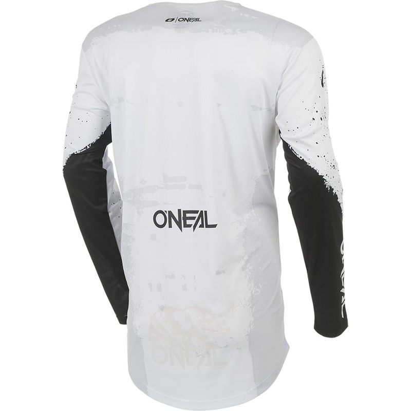 Motokrosový dres O'Neal Mayhem Paint bílo-černý