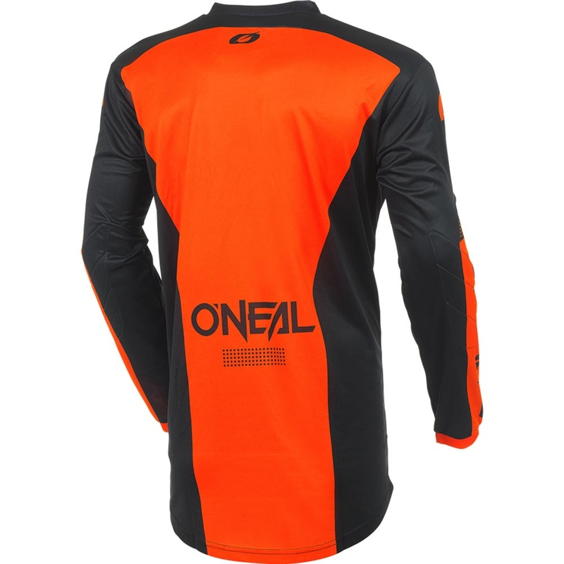 Motokrosový dres O'Neal Element Racewear černo-oranžový