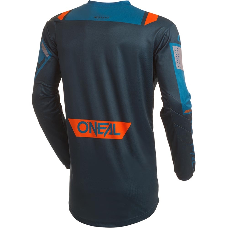 Motokrosový dres O'Neal Element Factor modro-oranžový