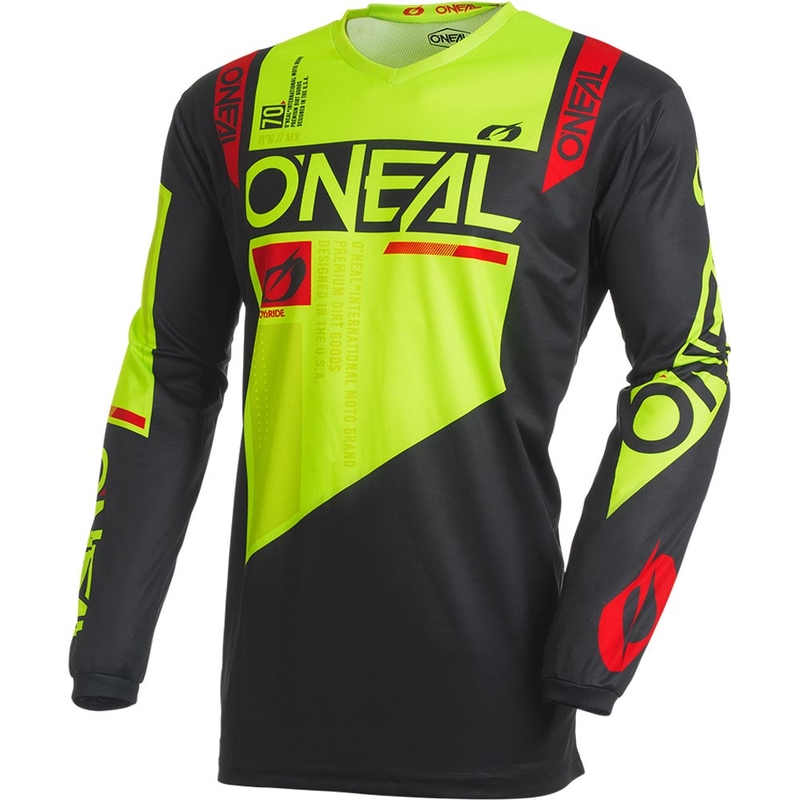 O'Neal Element Factor motokrossz mez fekete-neon sárga