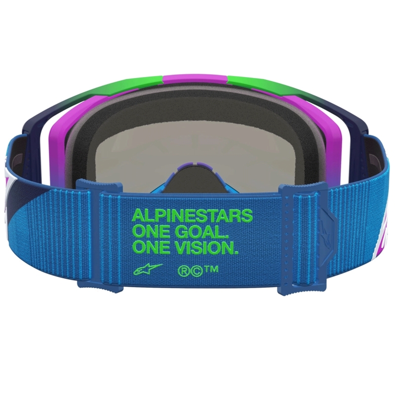 Motokrosové brýle Alpinestars Vision 8 Maven modro-fialové