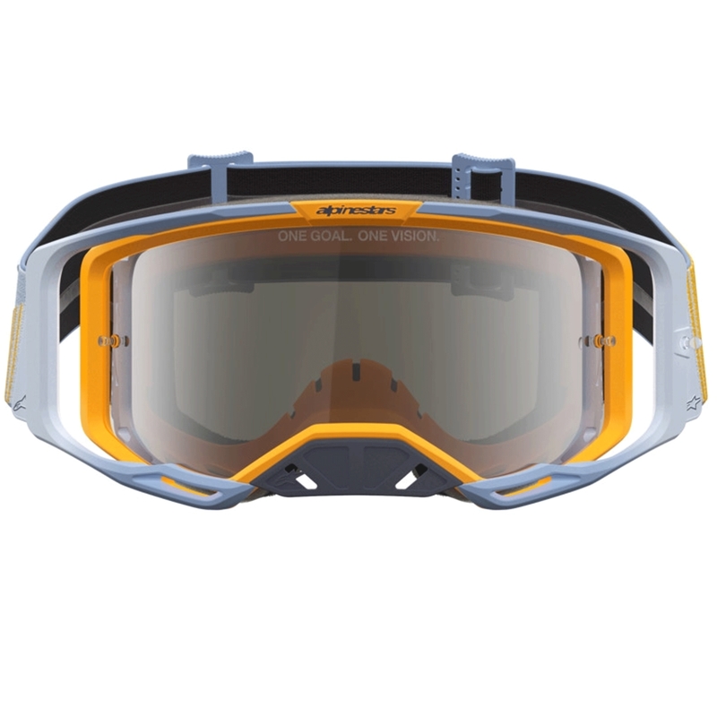 Motokrosové brýle Alpinestars Vision 8 Maven modro-oranžové