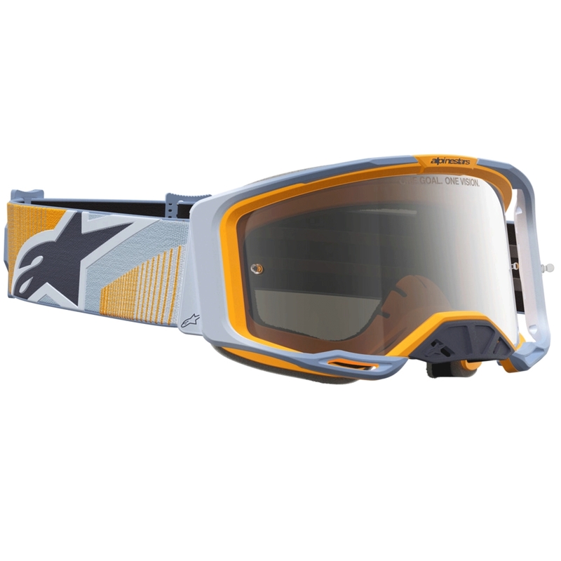 Motokrosové brýle Alpinestars Vision 8 Maven modro-oranžové