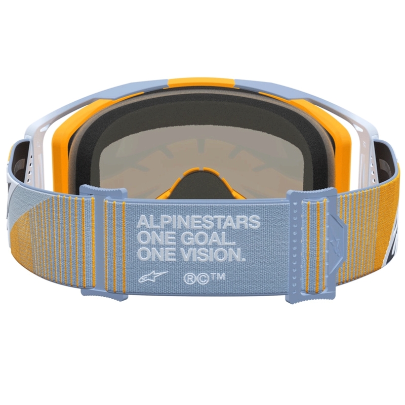 Motokrosové brýle Alpinestars Vision 8 Maven modro-oranžové