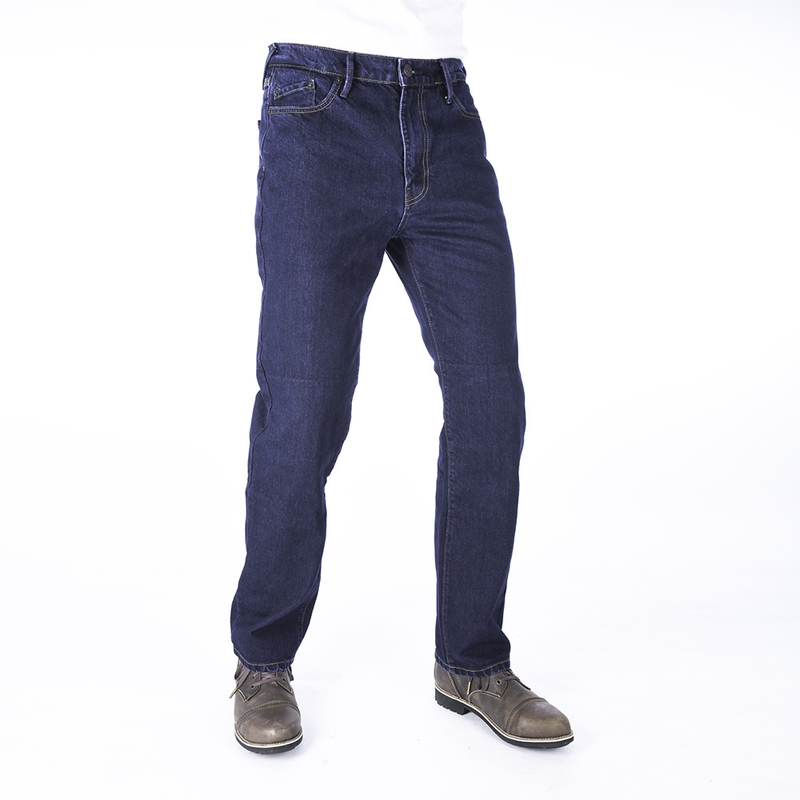 Oxford Original Approved Jeans motoros farmer kék
