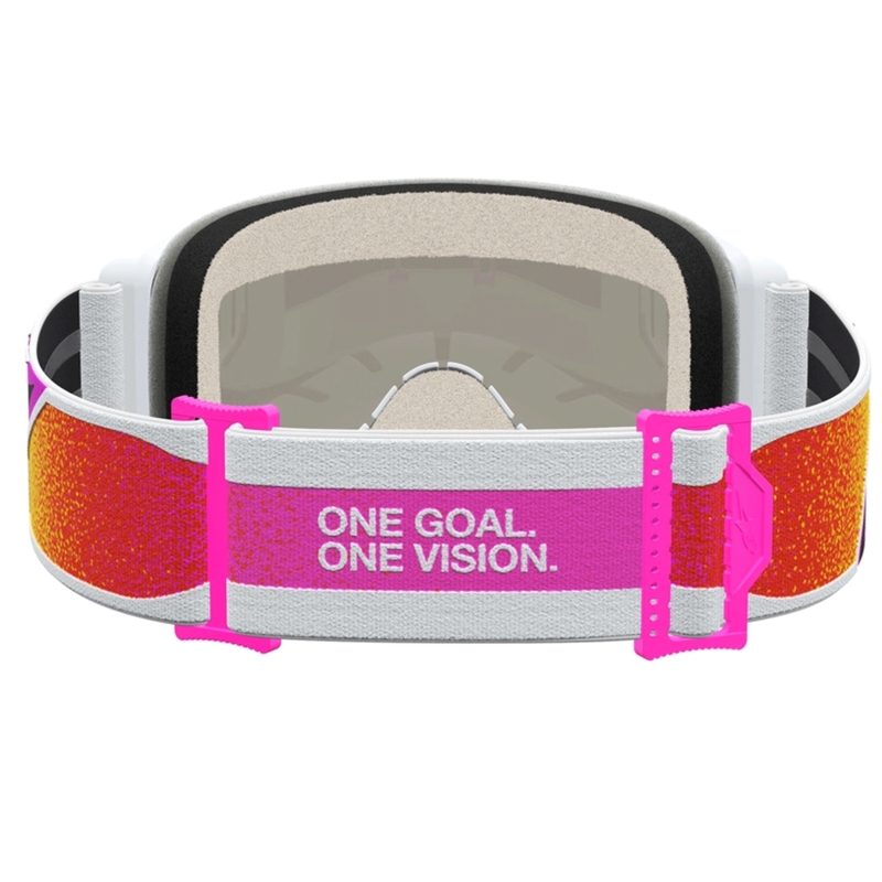 Motokrosové brýle Alpinestars Vision 5 Drag oranžovo-červené