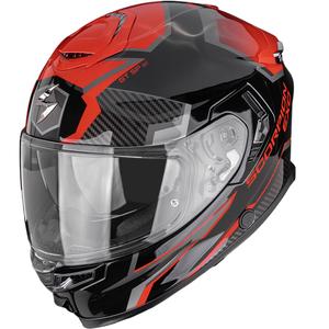 Integrální helma na motorku Scorpion EXO-GT SP Air Atlas černo-červená