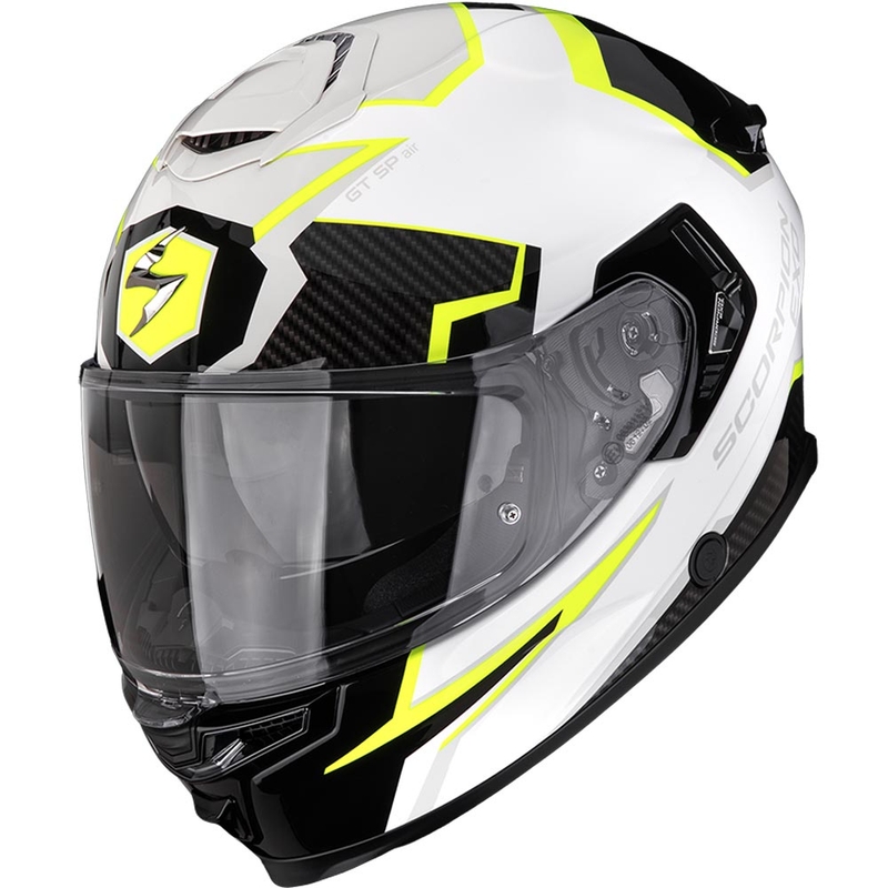 Scorpion EXO-GT SP Air Atlas zárt motoros bukósisak fekete-fluo sárga