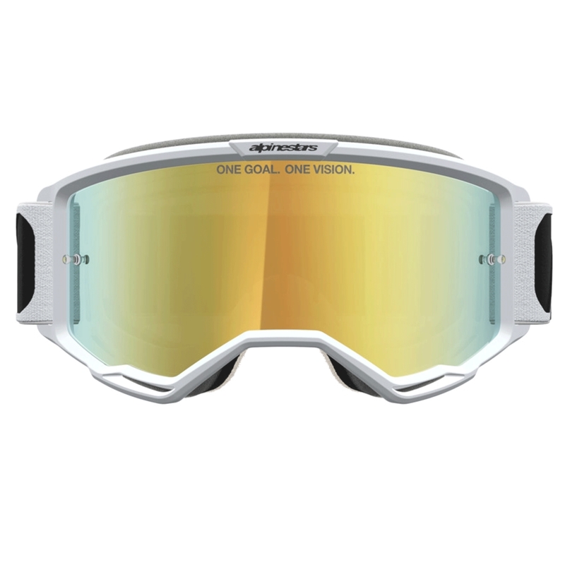 Motokrosové brýle Alpinestars Vision 5 Rora černo-bílé