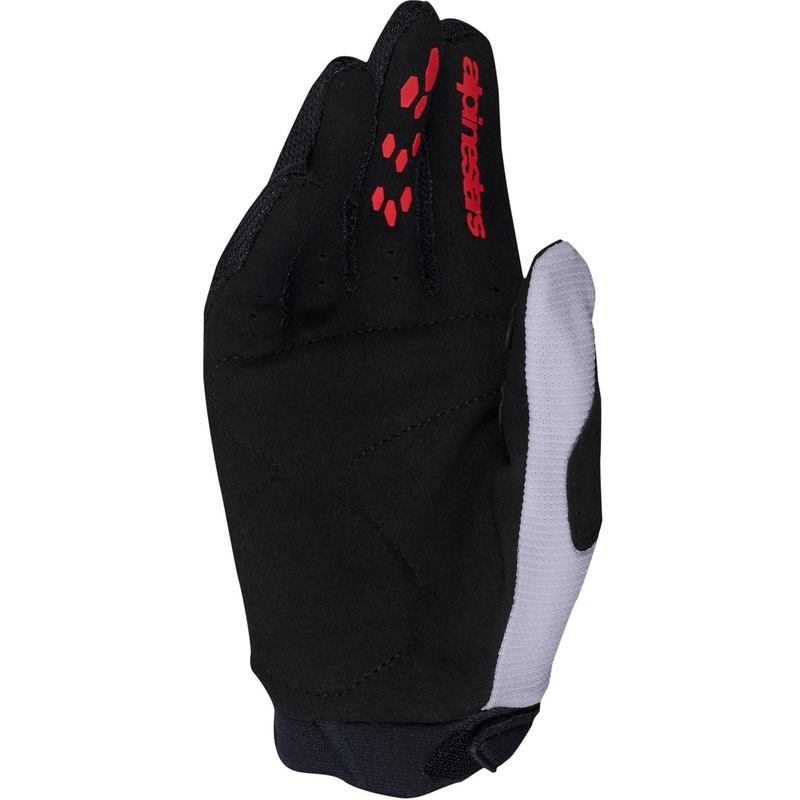 Motokrosové rukavice Alpinestars Full Bore V2 světle šeríkovo-černo-červené