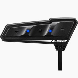 Bluetooth intercom LS2 Spectrum EVO černý