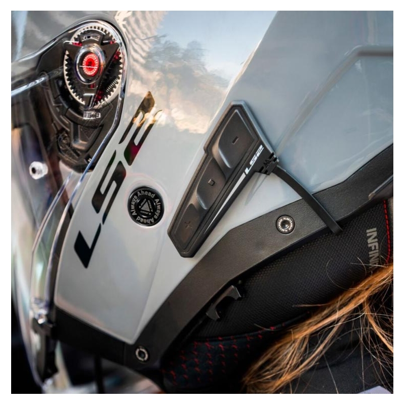 Bluetooth intercom LS2 Spectrum EVO černý