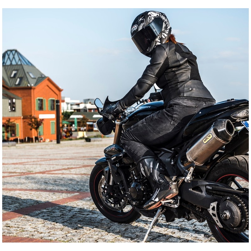 Női motoros kabát Rebelhorn Rocket Black Sale kiárusítás