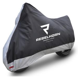 Rebelhorn Cover II motorkerékpár huzat  fekete-ezüst