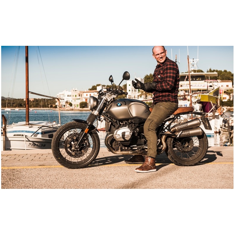 Broger alaszkai motoros farmer zöld
