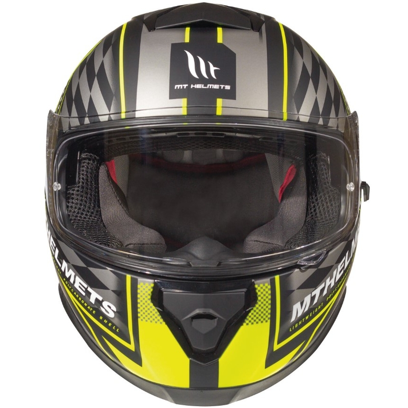 Zárt motoros sisak MT Thunder 3 SV Isle Of Man fekete-szürke-neon sárga