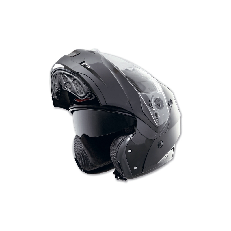 Moto přilba Caberg Duke Smart černá lesklá výprodej