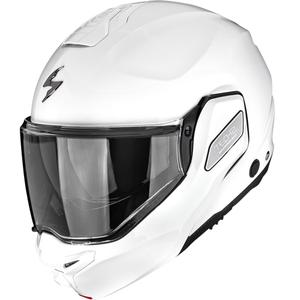 Překlápěcí helma na motorku Scorpion EXO-TECH II Solid bílá