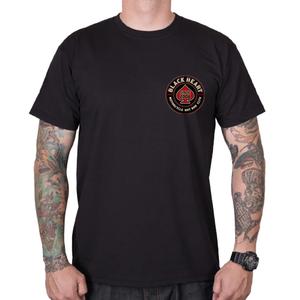 Tričko Black Heart Trapper černé